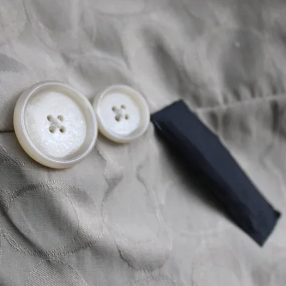 Coach Women's Classic Navy Blue Double Breasted Trench Coat Size XS - Picture 7 of 7